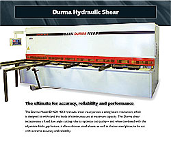 Durma Hydraulic Shear